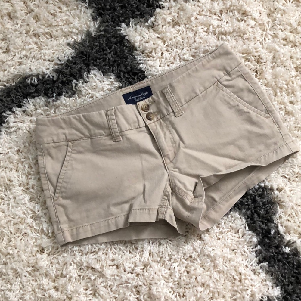 AE Khaki Shorts